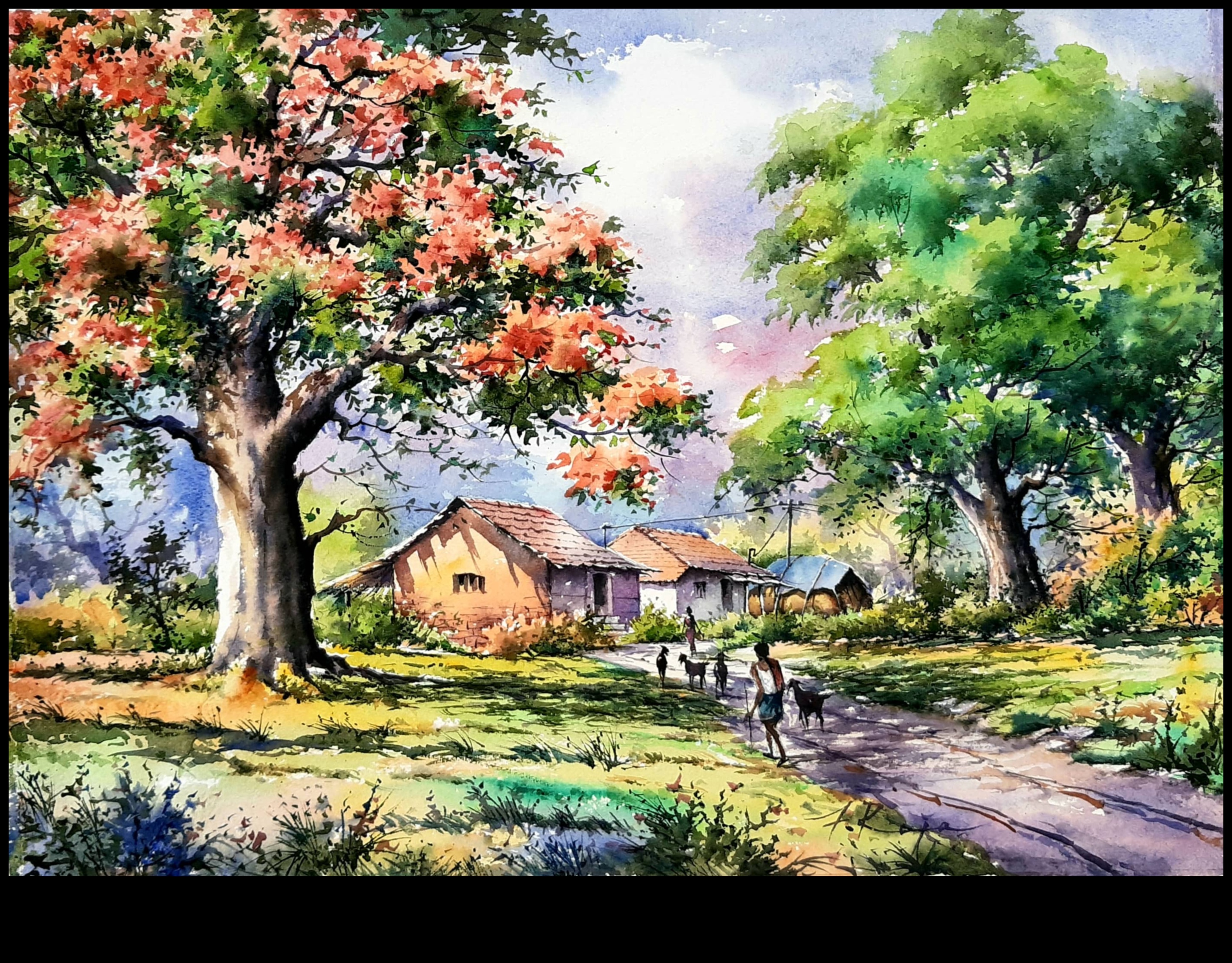 A Brush with Nature: The Artistry of Landscape Paintings