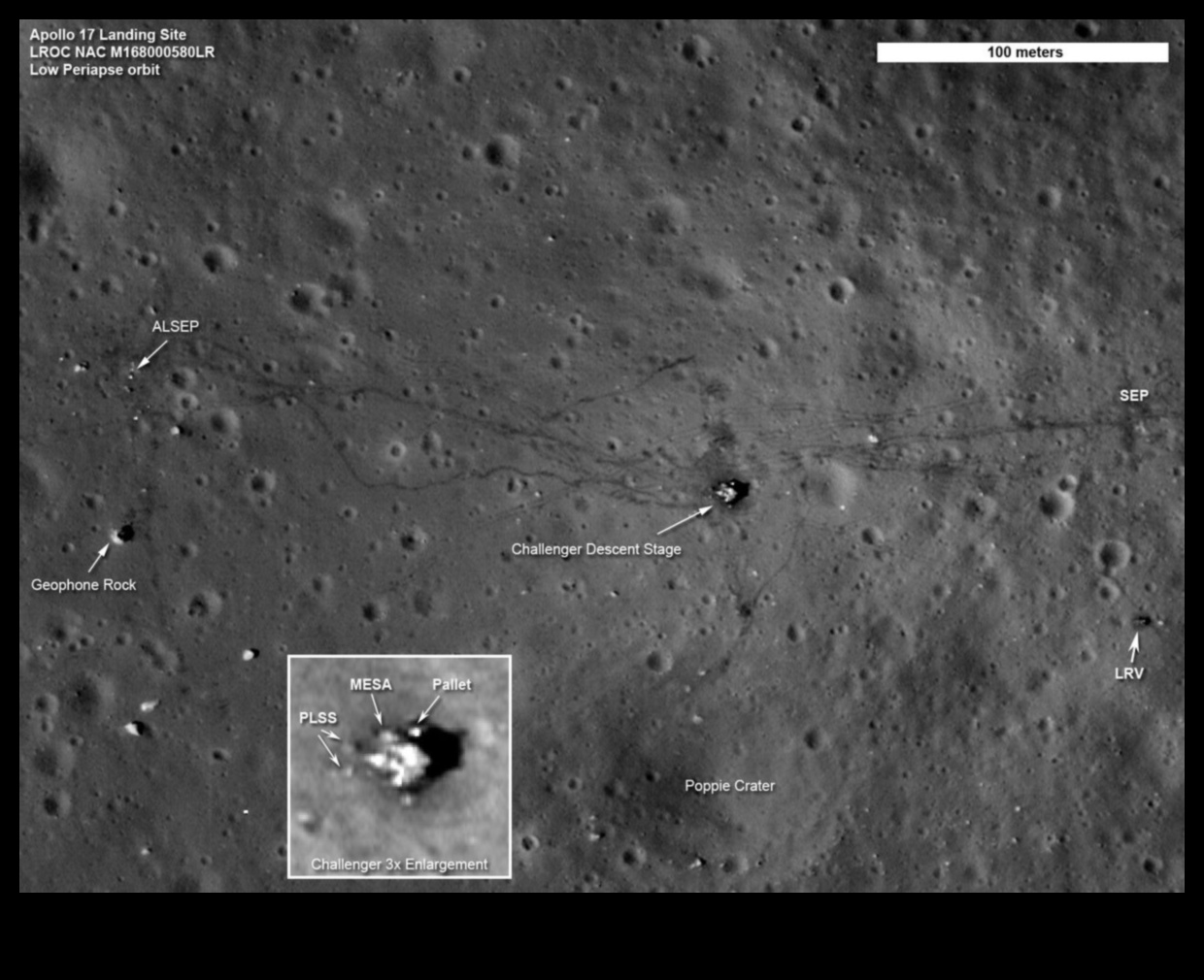 Σεληνιακή κληρονομιά: Τα ίχνη της NASA στην Κοσμική επιφάνεια