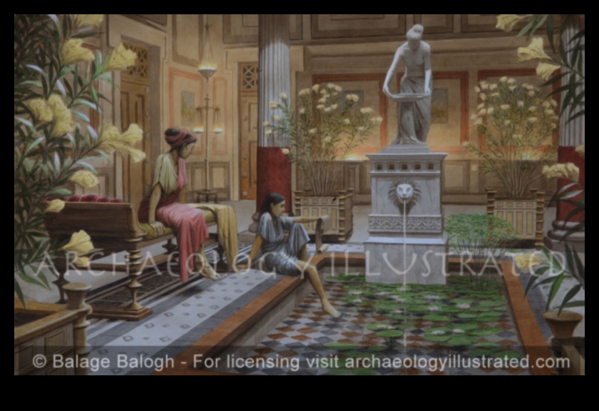 Atrium Aesthetics: Διακοσμητικές Τέχνες σε Ρωμαϊκές Αυλές
