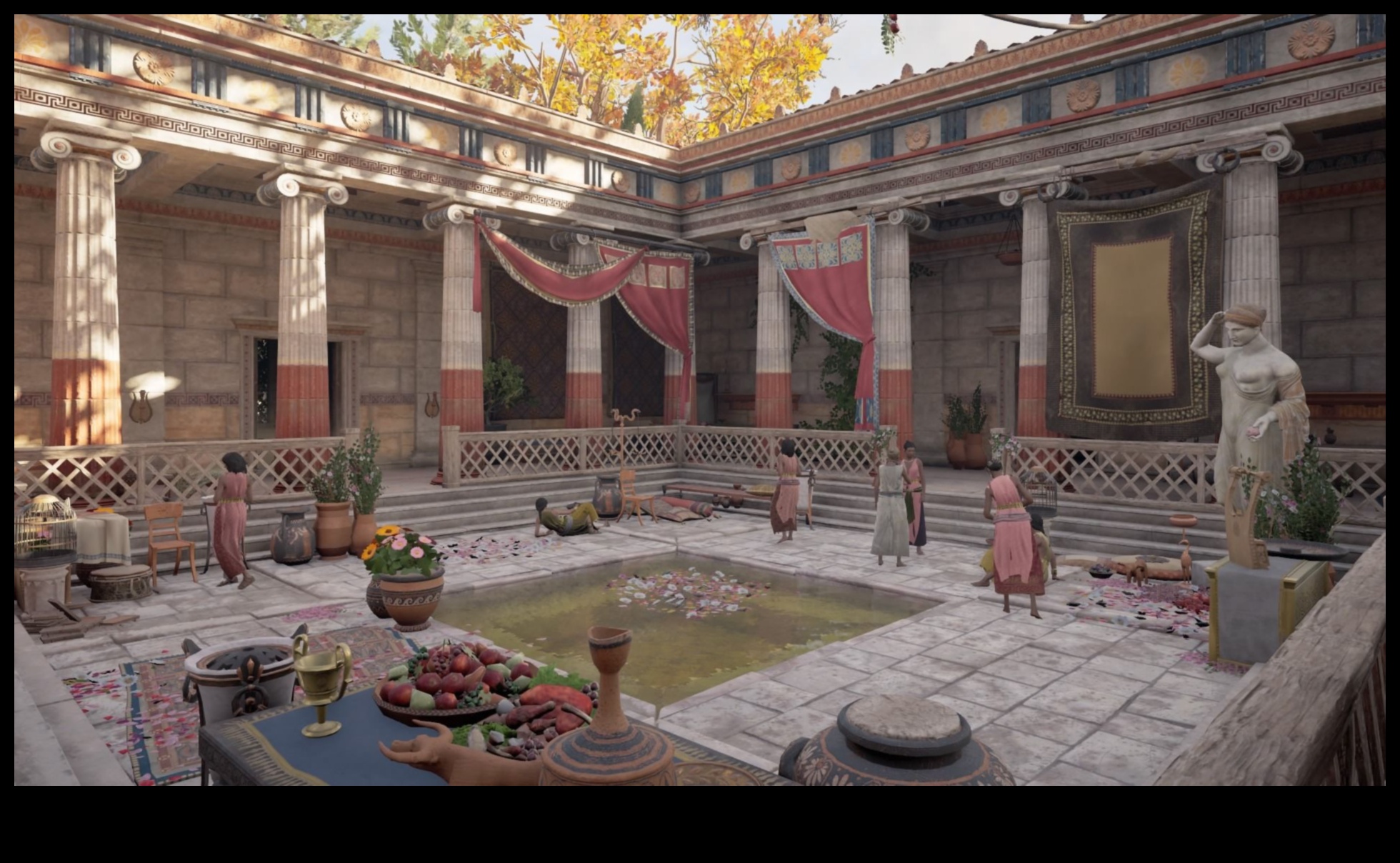 Atrium Aesthetics: Διακοσμητικές Τέχνες σε Ρωμαϊκές Αυλές