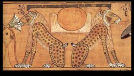 Συμβολισμός Akhet Ο ορίζοντας και ο ηλιακή ενέργεια απότιση τιμής σε αιγυπτιακή έργο τέχνης 5 Akhet Symbolism: The Horizon and the Sun in Egyptian Art